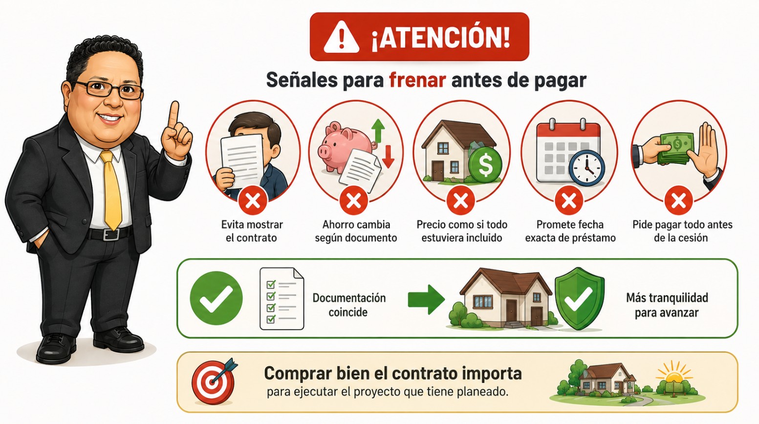INVU trámites para comprar un contrato maduro sin enredos